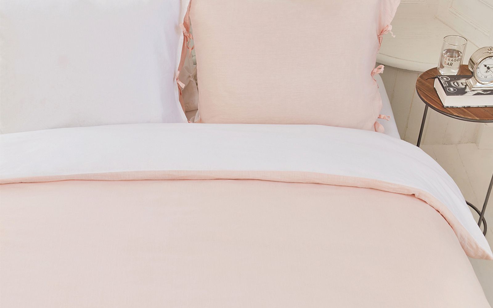 Housse De Couette Tranquility Rose Par Brunelli Rose Bon Bon