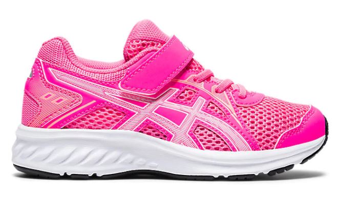 hot pink asics running shoes