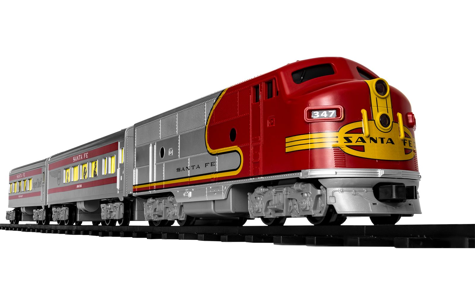 LIONEL RtP 7-11913 : SANTA FE DIESEL PASSENGER READY-TO-PLAY SET | Max ...