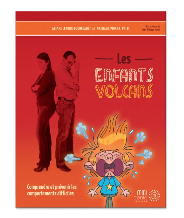 Livre Les enfants volcans ariane leroux boudreault