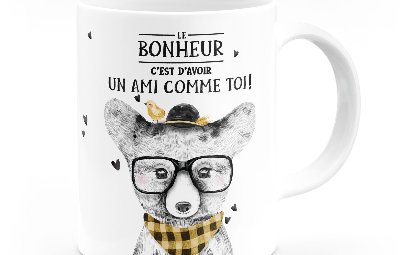 Tasse Texte Tasse Ami Cadeau Ami Ours Produit Du Québec Boutique Première Fabrique 