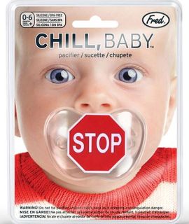 Chill Baby Panic Button Pacifier Home