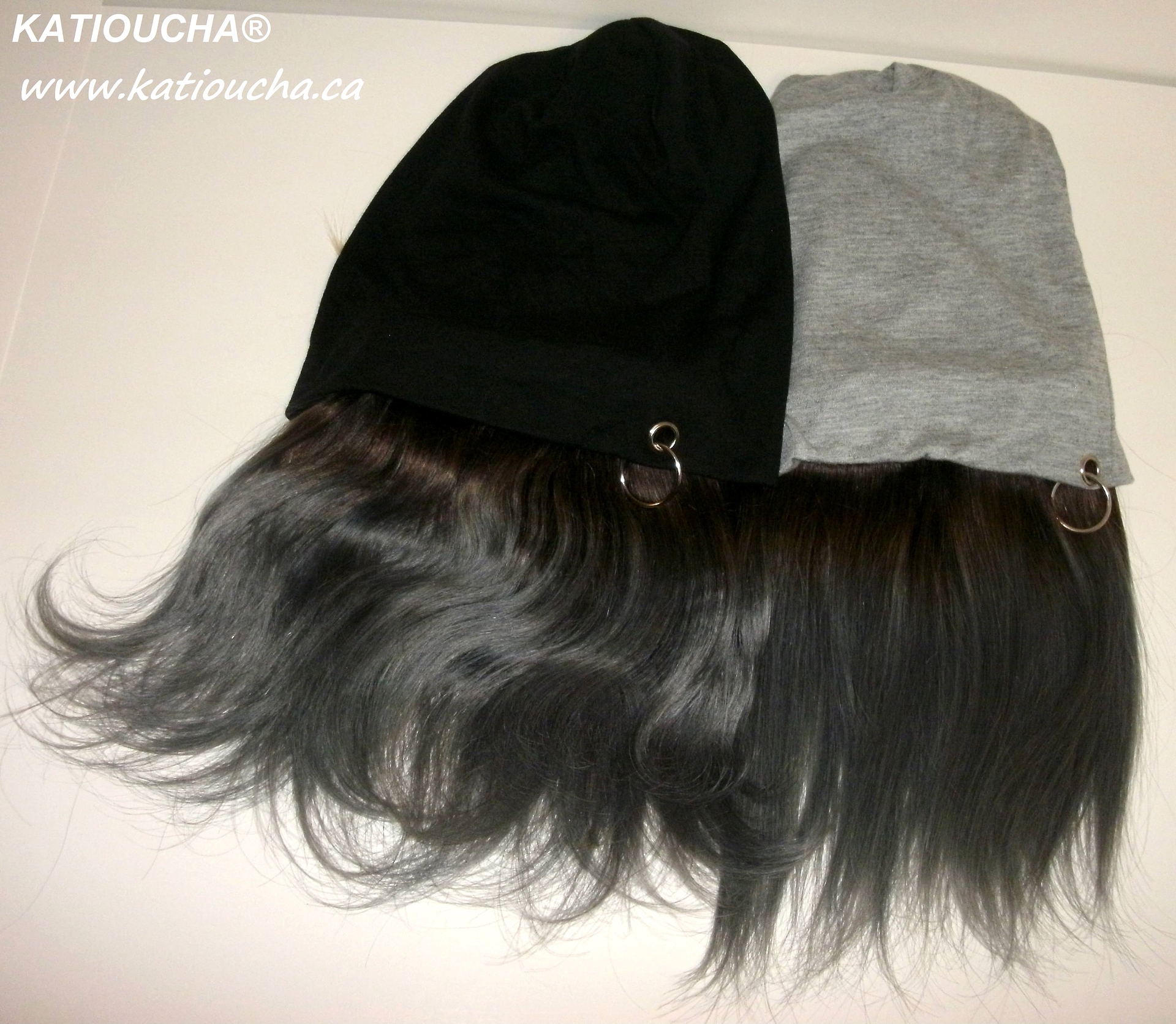 Slouchy Beanies With Ring Human Hair 8a Onepiece 1b Grey Blonde 613 8