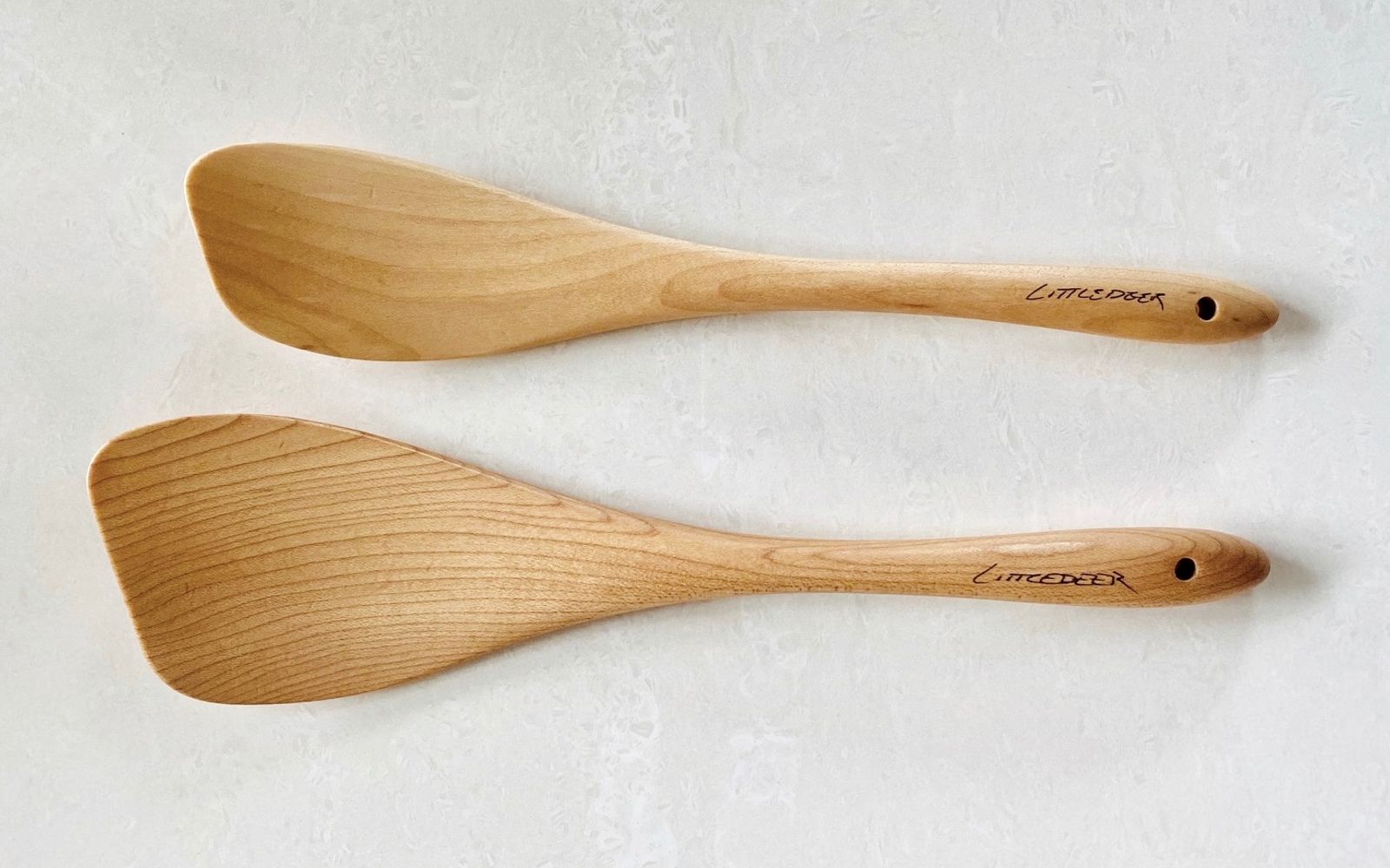 Mapleware Narrow Spatulas, Right-Handed