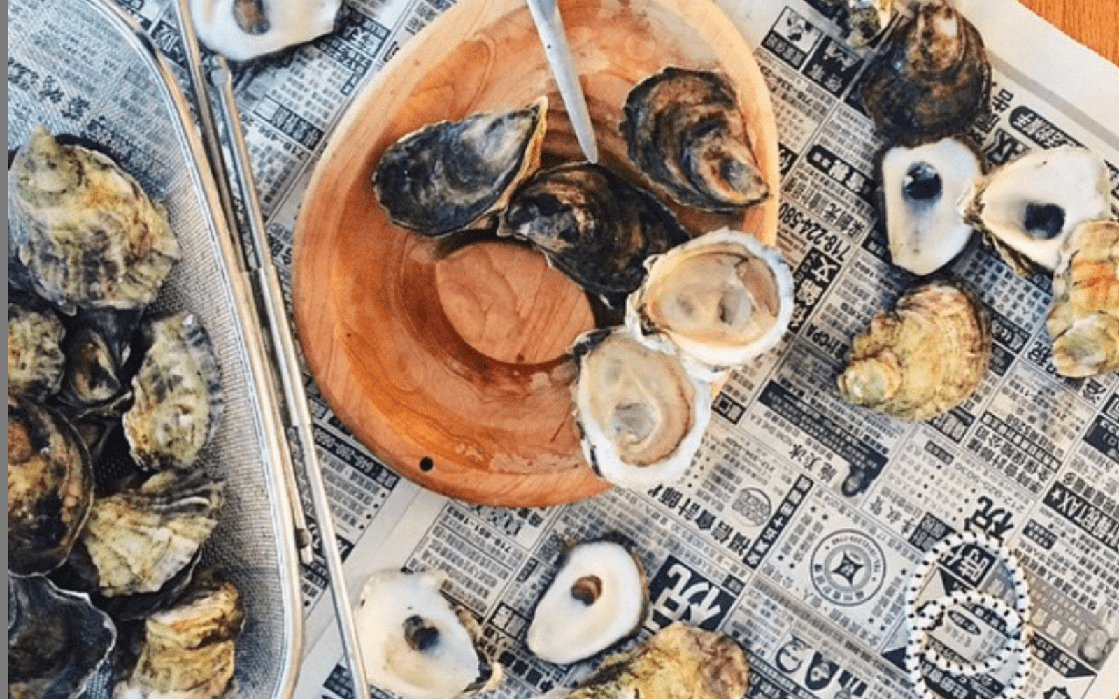 planche pour huîtres-commerce durable