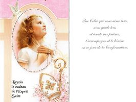 Cartes Pour La Confirmation Liturgica