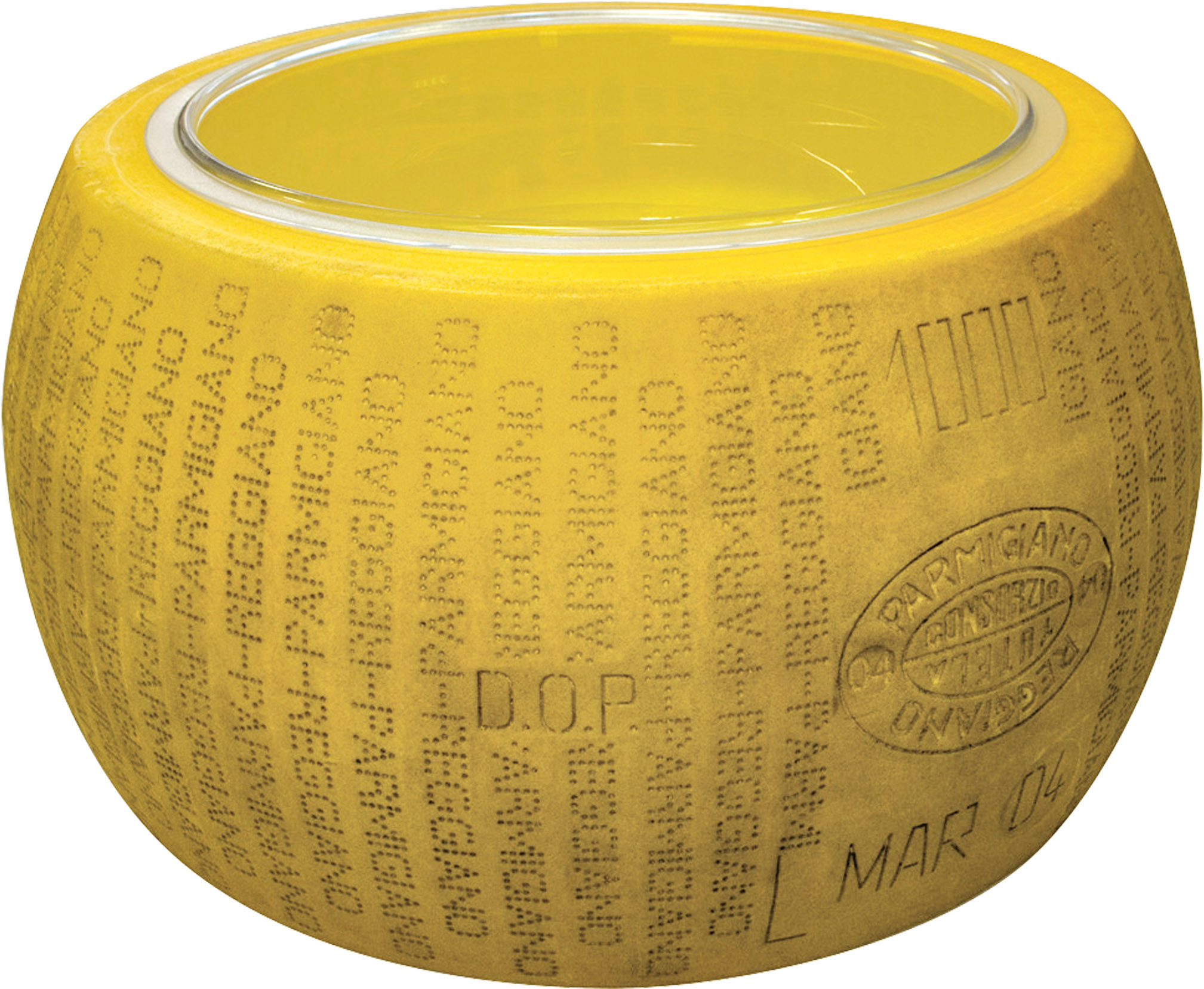 Cheese Fake parmesan wheel/Montreal / Mini Italia