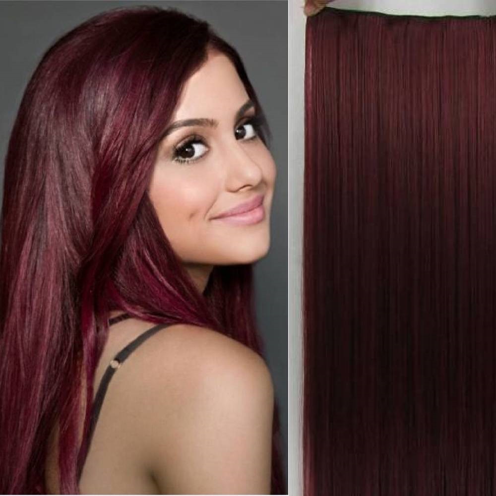 Clip In Hair Extension Straight Hair 60 Cm 24 120g Color Medium