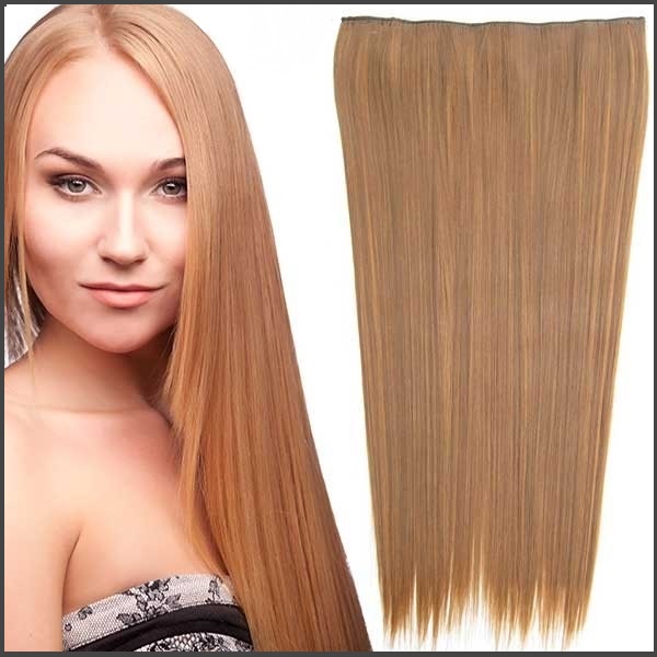 Clip In Hair Extension Straight Hair 60 Cm 24 Color F6a 27