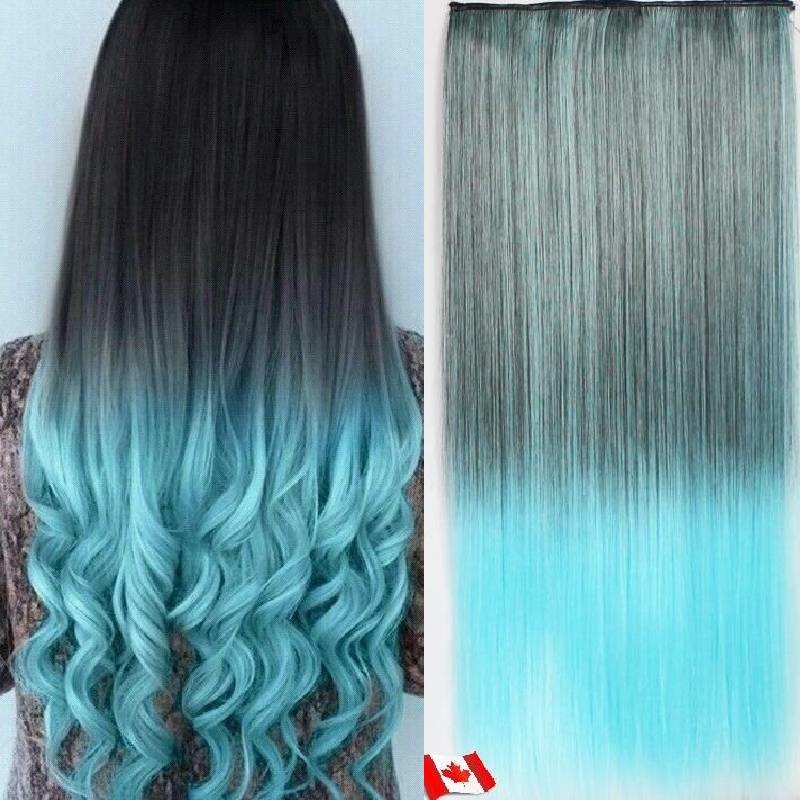 Clip In Hair Extension Straight Hair 60 Cm 24 120g Color Light B